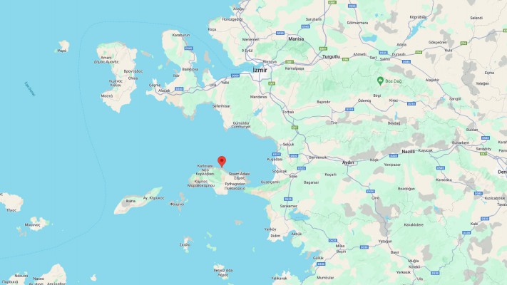 Sisam Adası açıklarında deprem: 4.5