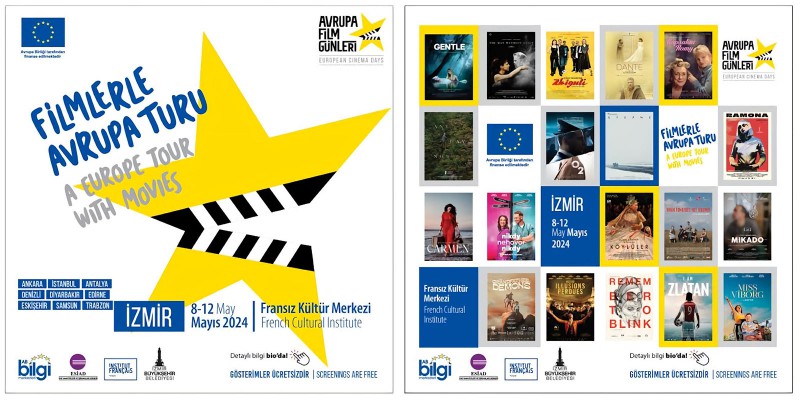 Avrupa filmleri İzmir'de gösterilecek