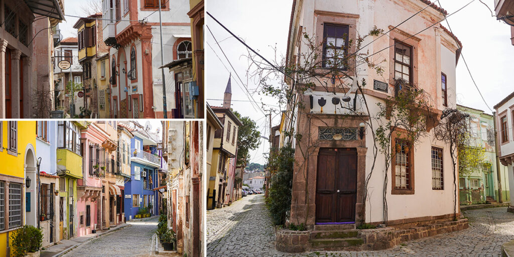 Ayvalık’ın arka sokaklarında kaybolmak