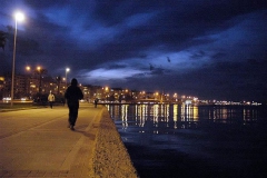 Sahil-gece [Fotoğraf : Berk Altınışık]