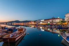Foça - Gece (Fotoğraf: İsmail Hasan Bodur)